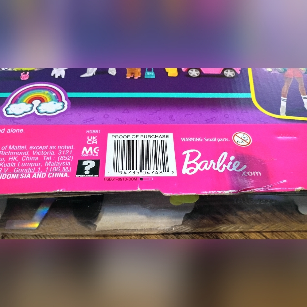 Barbie Extra Fashion Dolls 5-Pack 6 Pets & 70 Styling Pieces Clothes Accessories - Picture 5 of 11